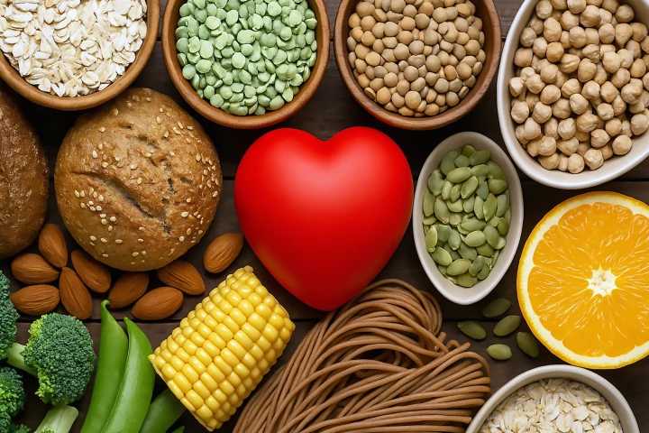 The breakdown of fiber in the gut produces a cardioprotective effect