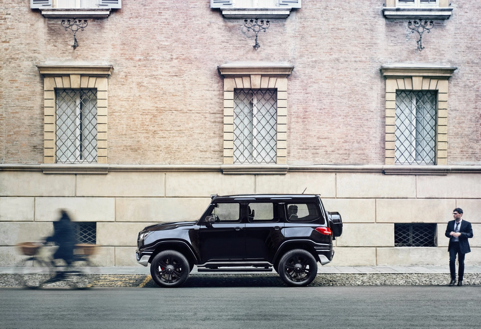 Ares has cut nearly 450 lb off the weight of the G-Class, using carbon fiber and aluminum body components