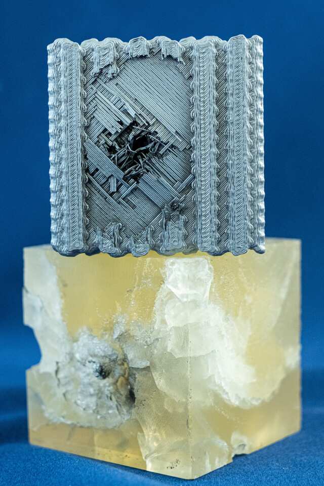 In exploring the properties and potential of a theoretical material, scientists at Rice University have developed a real structure with some very real stopping power