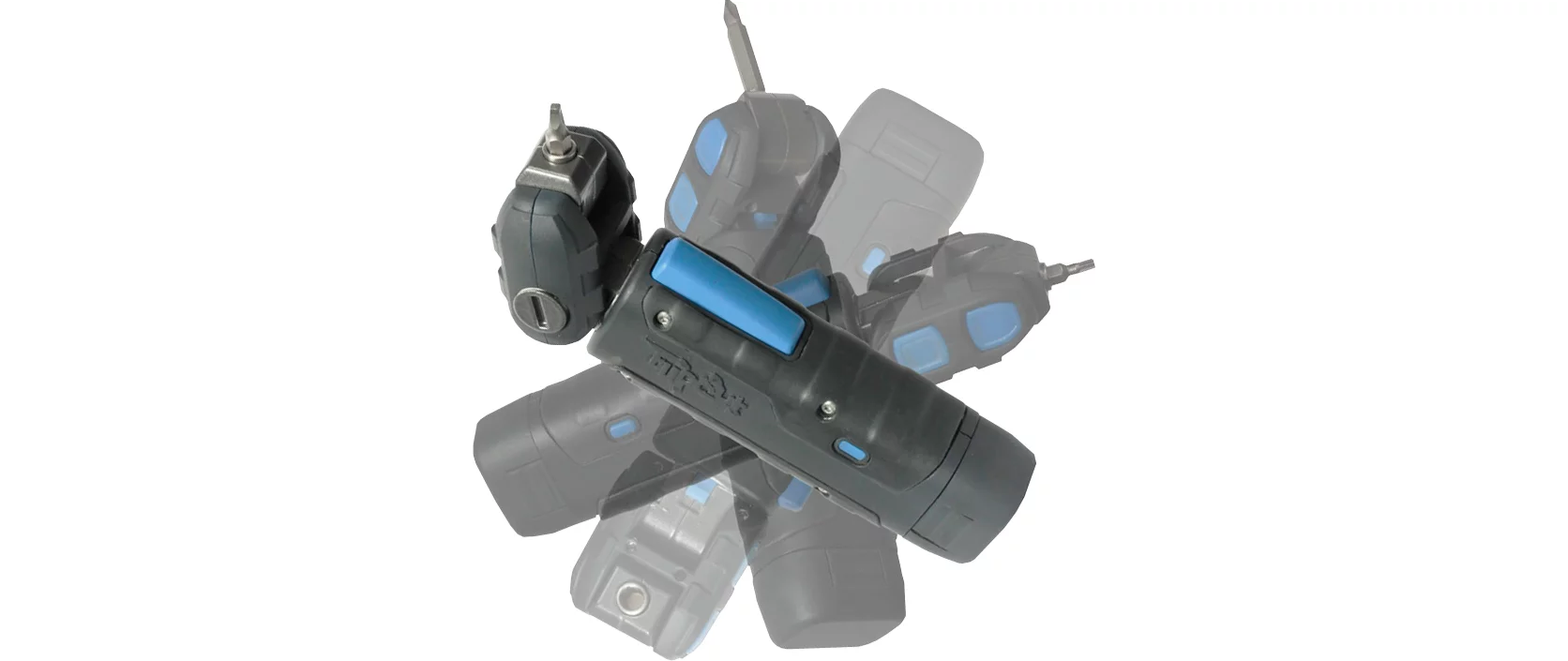 Composite image of the Flipout Tantrum in its various configurations