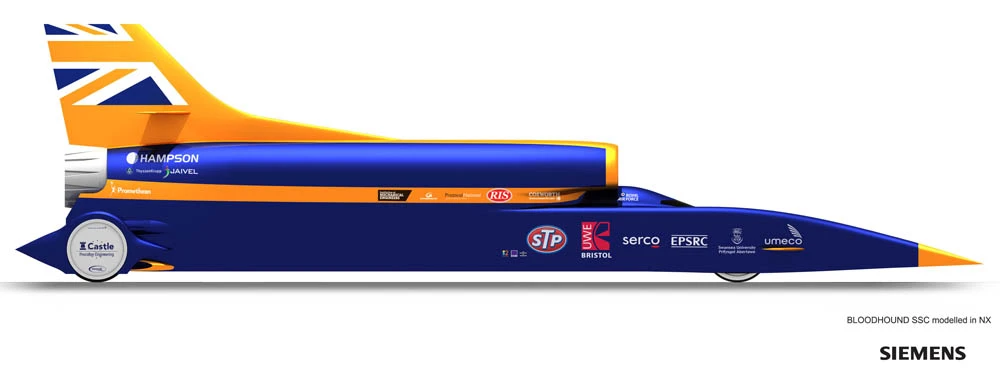 An artists impression of BLOODHOUND