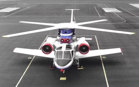 The XH-59A Advancing Blade Concept Demonstrator