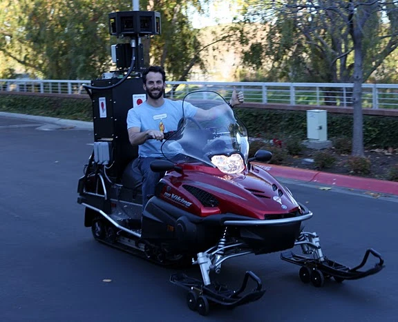 Street View Senior Mechanical Engineer, Dan Ratner, along with a few Street View teammates came up with the idea