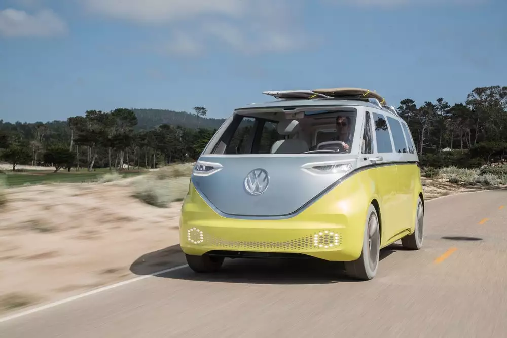 Volkswagen's I.D. Buzz van will use deep learning networks to track the head movements of the driver to detect distractions
