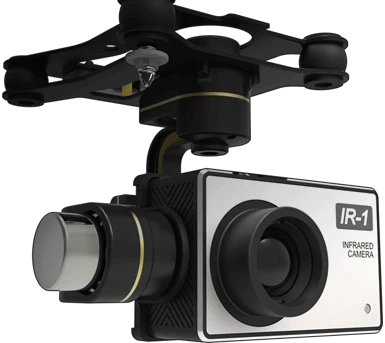 Other attachments available in the Universal Flying Platform include an infrared camera ($4,600)