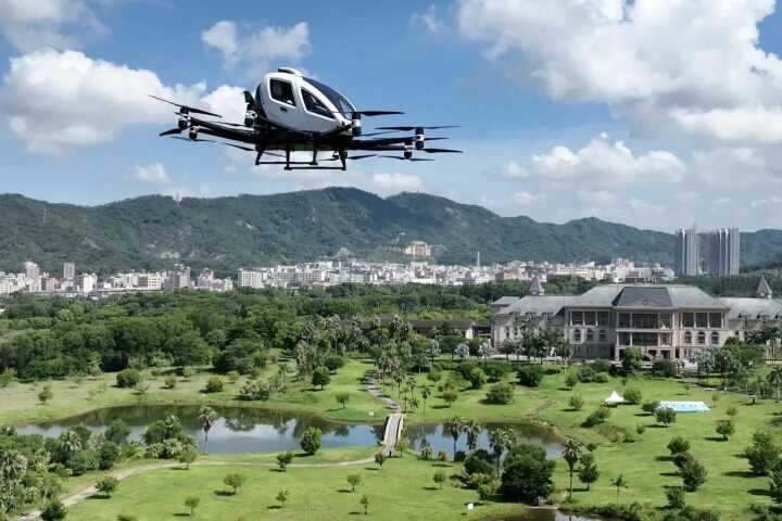 China has accelerated the type certification process to make this the world's first commercial eVTOL air taxi – and the first fully certified autonomous manned eVTOL