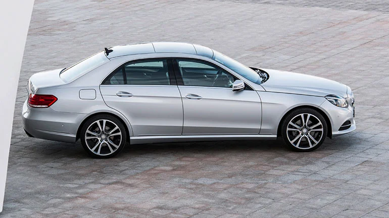 2014 model year Mercedes-Benz E-Class with sports styling trim