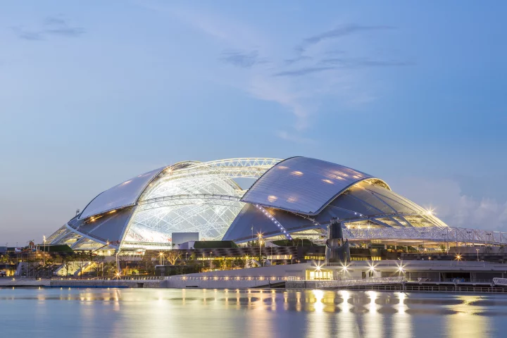 The Singapore Sports Hub, by DP Architects (Photo: DP Architects)