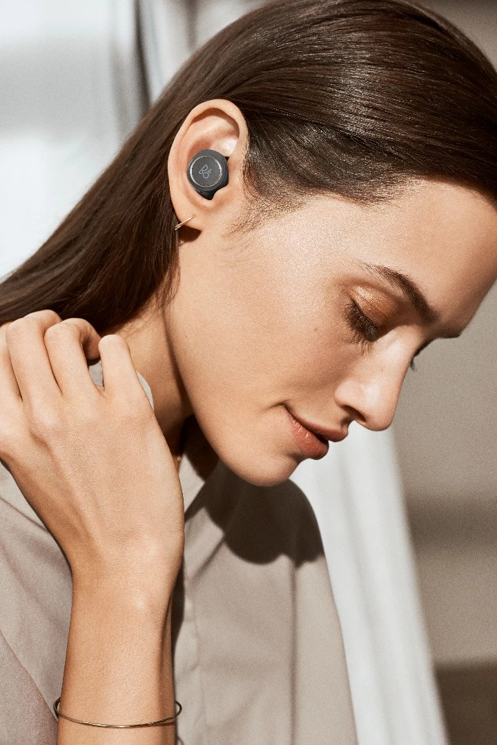 The Beoplay E8 wireless earphones have a Transparency Mode to let through sounds from the outside world