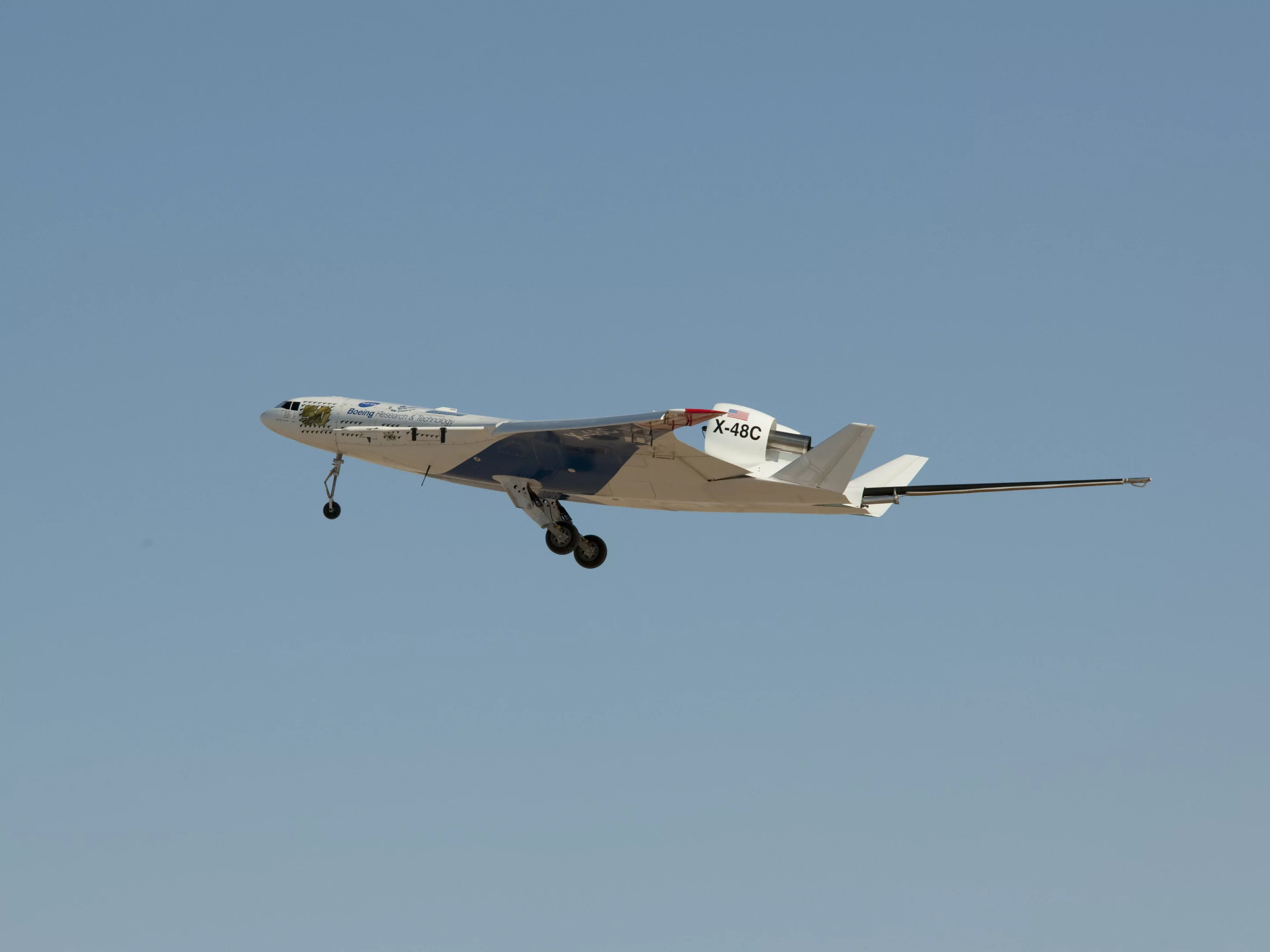 The first test flights of the X48-C took place in August of 2012 (Photo: NASA/Carla Thomas)