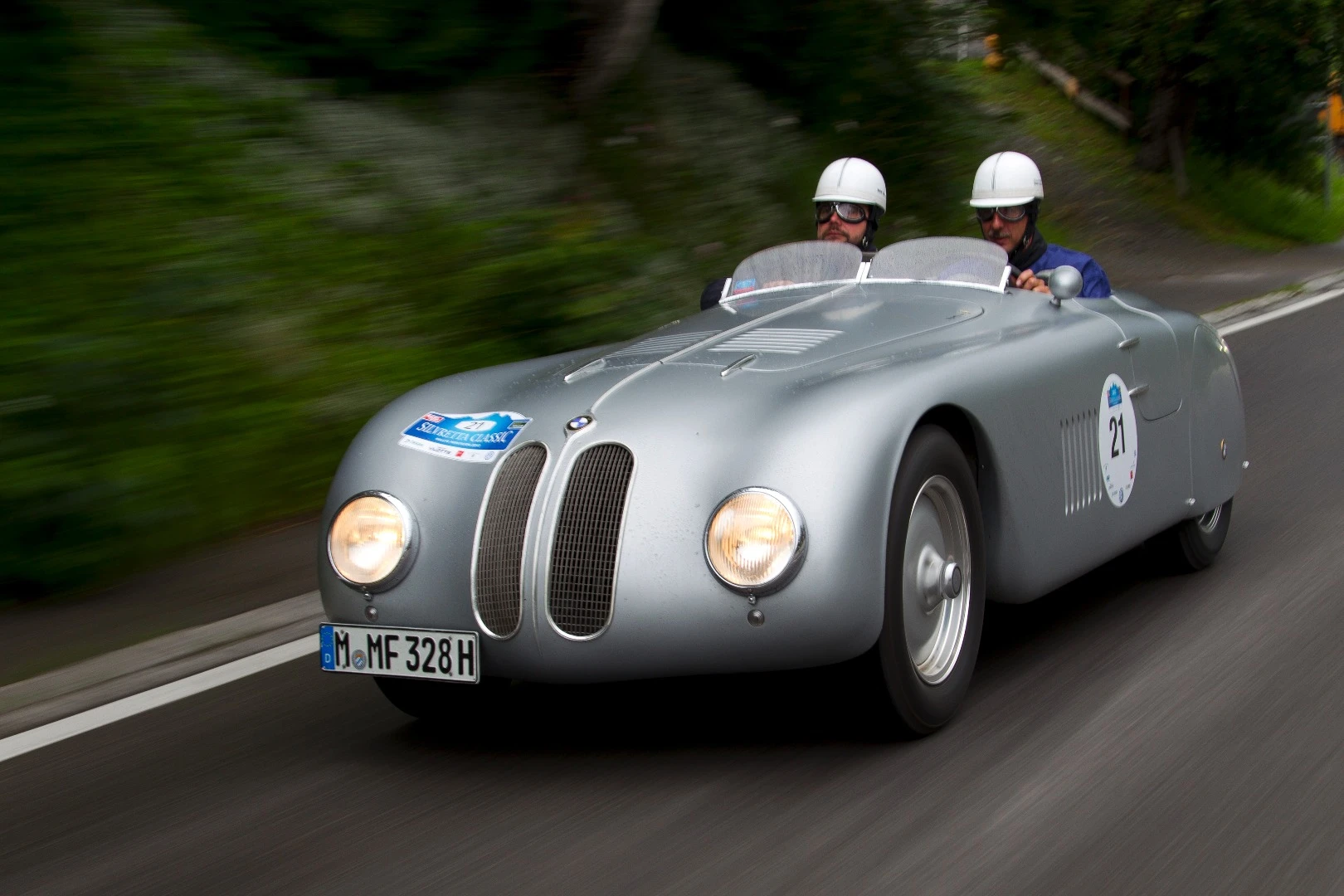 The 328's kidney grille inspired BMW's next generation of cars - a design cue that still survives today
