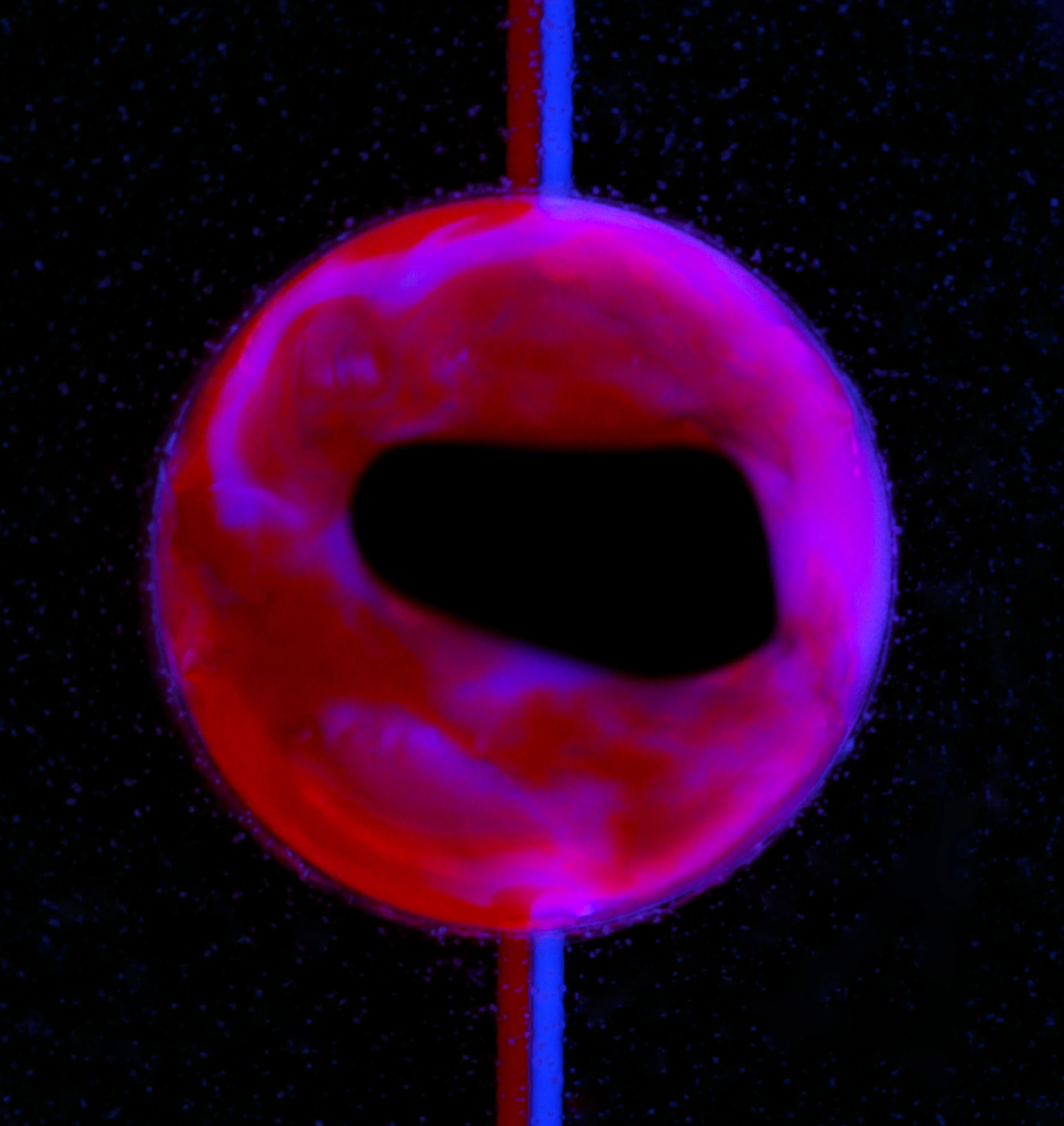Cavity partially sealed with regenerative plastic gel