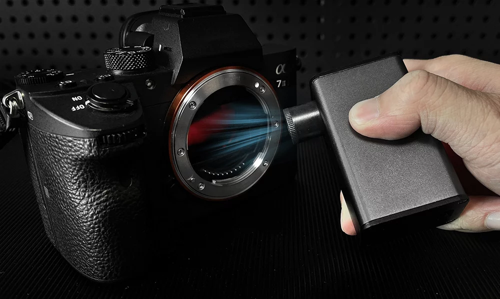 After you pump your tires, you can clean your camera