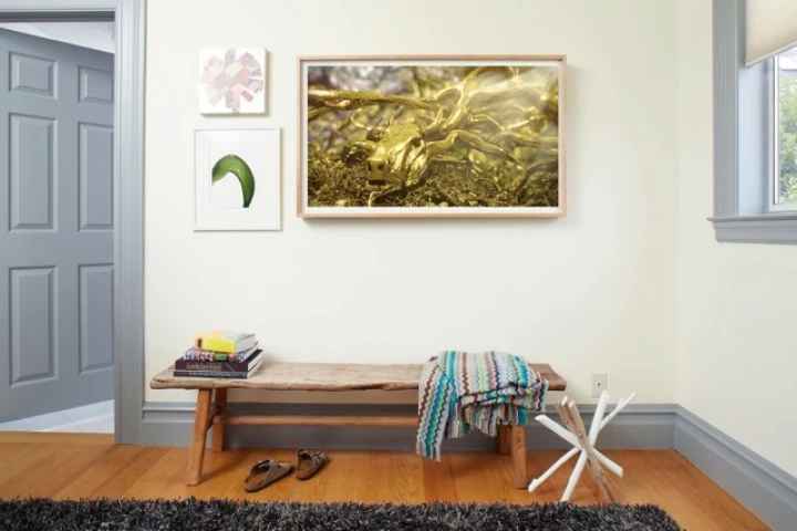 Frame allows users to change up the artwork on their wall, without buying new framed prints