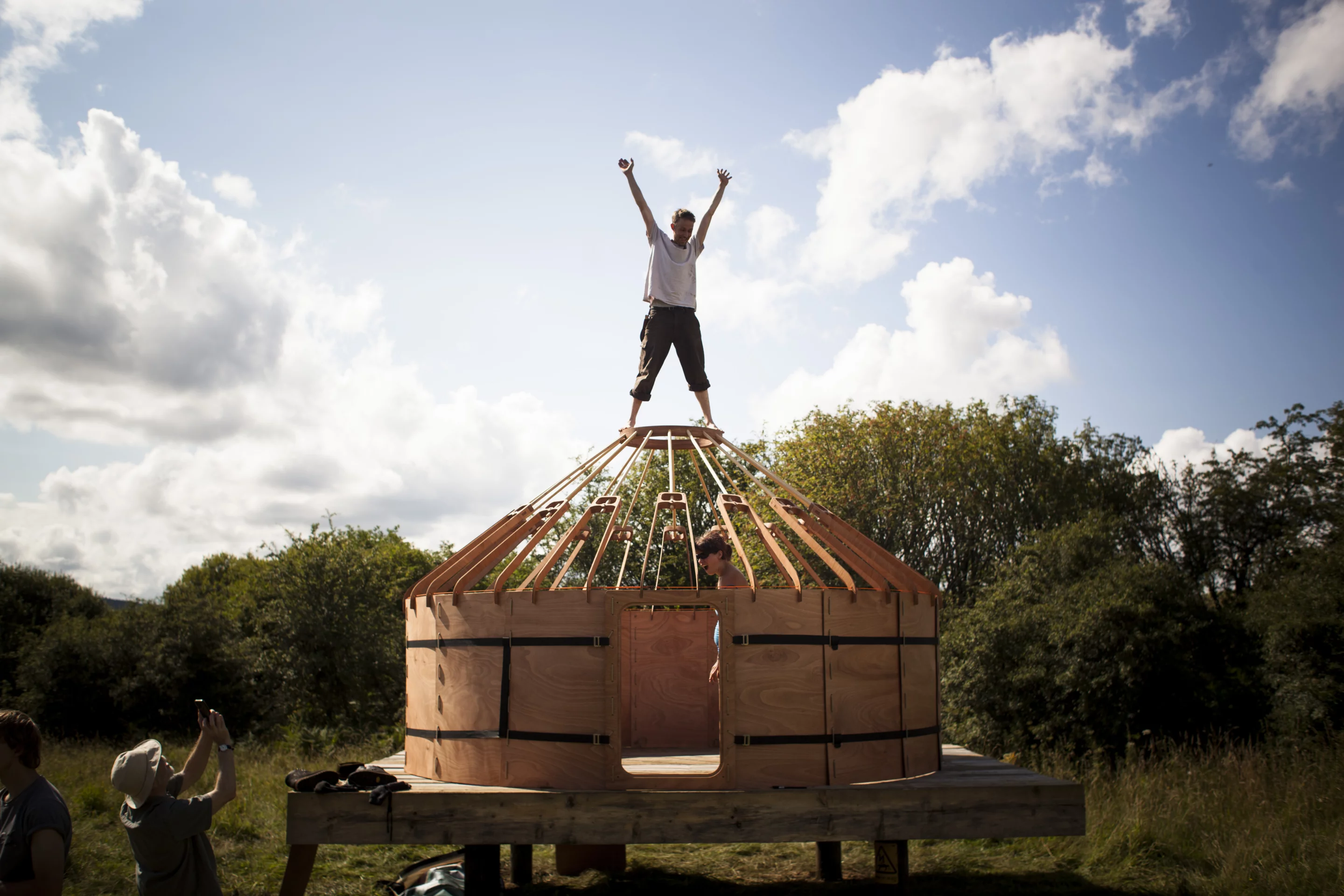 Ancient nomadic people knew a thing or two about living off-grid, so it makes sense that Scottish company Trakke drew on the yurt for inspiration