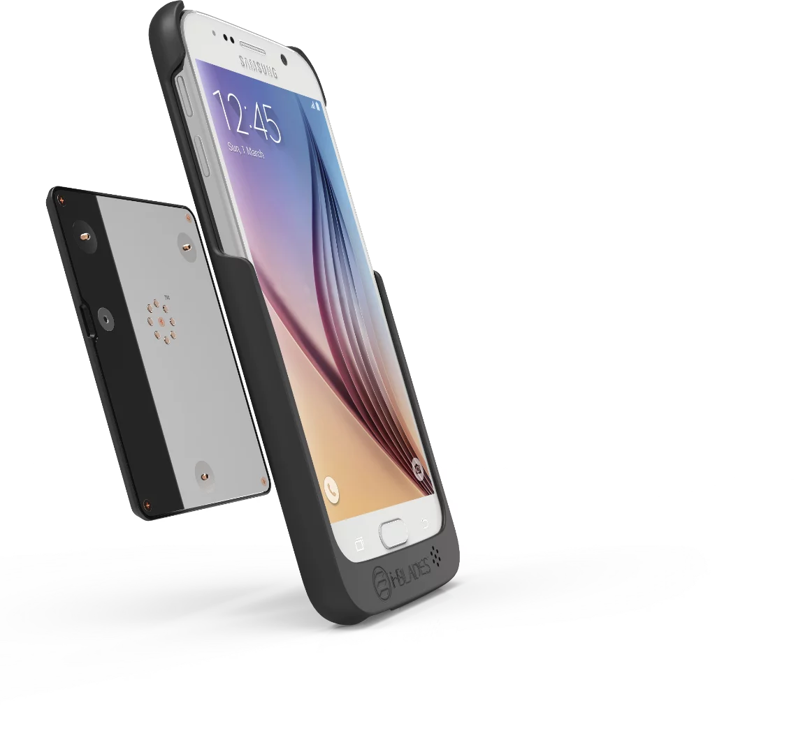 Different i-Blades can be added to the smartcase, depending on desired functionality