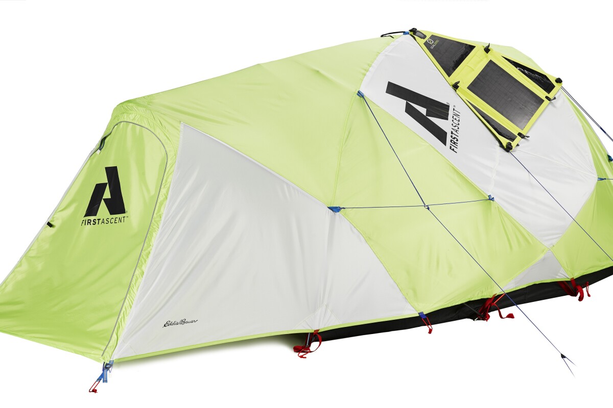 Tents Get Wired For Taking Technology Camping