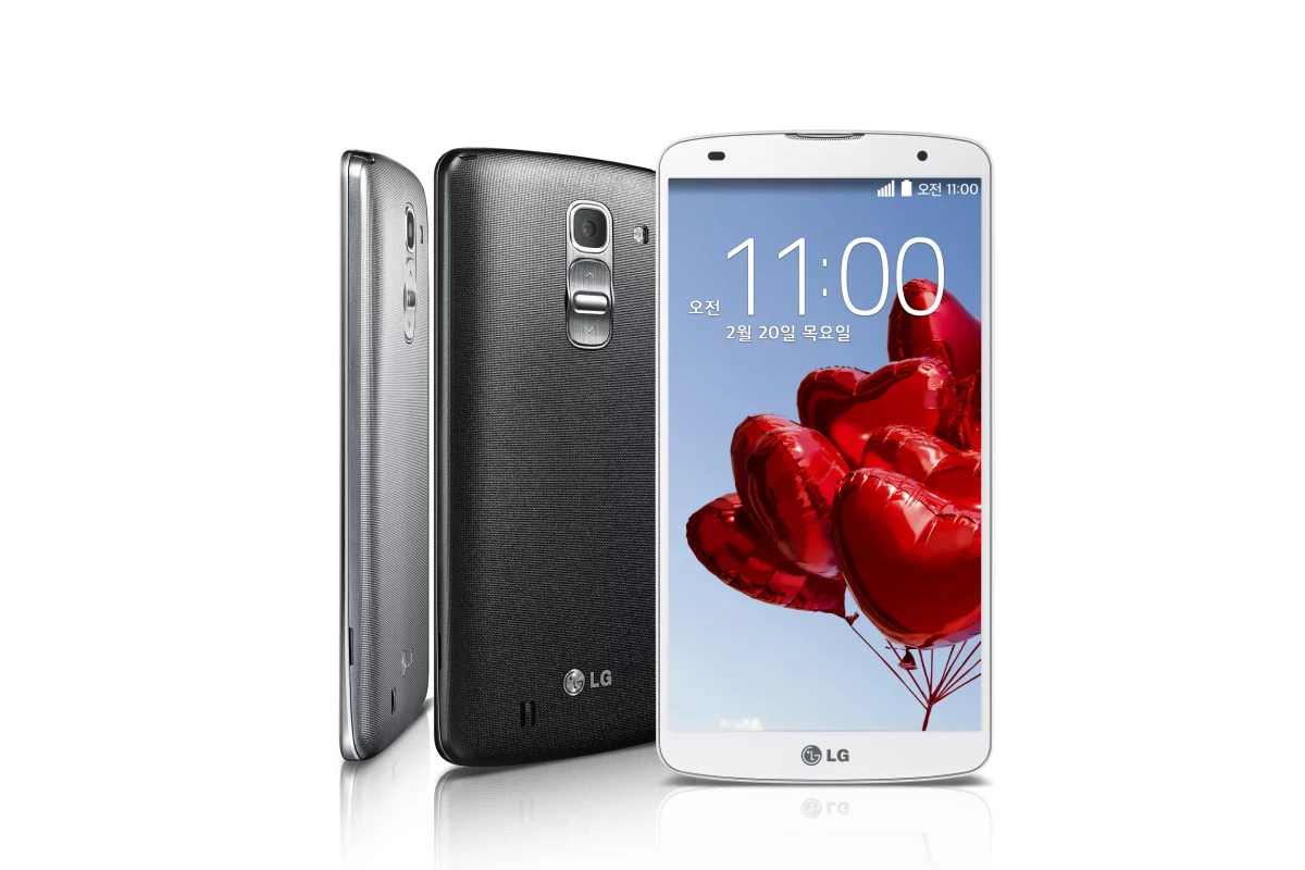 The LG G Pro 2 is 2 g lighter than its predecessor