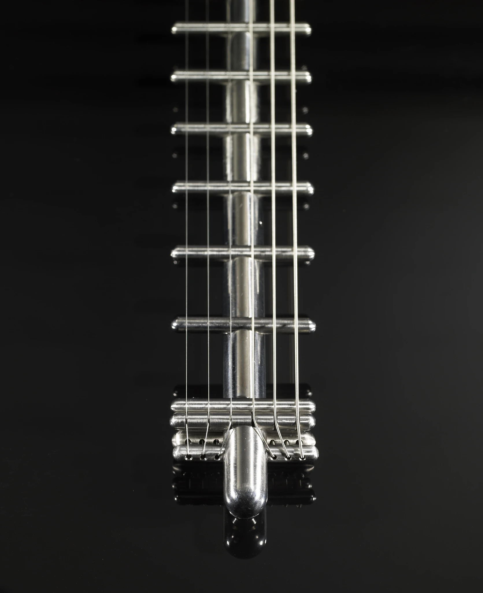The Gittler guitar update features a newly-designed headstock