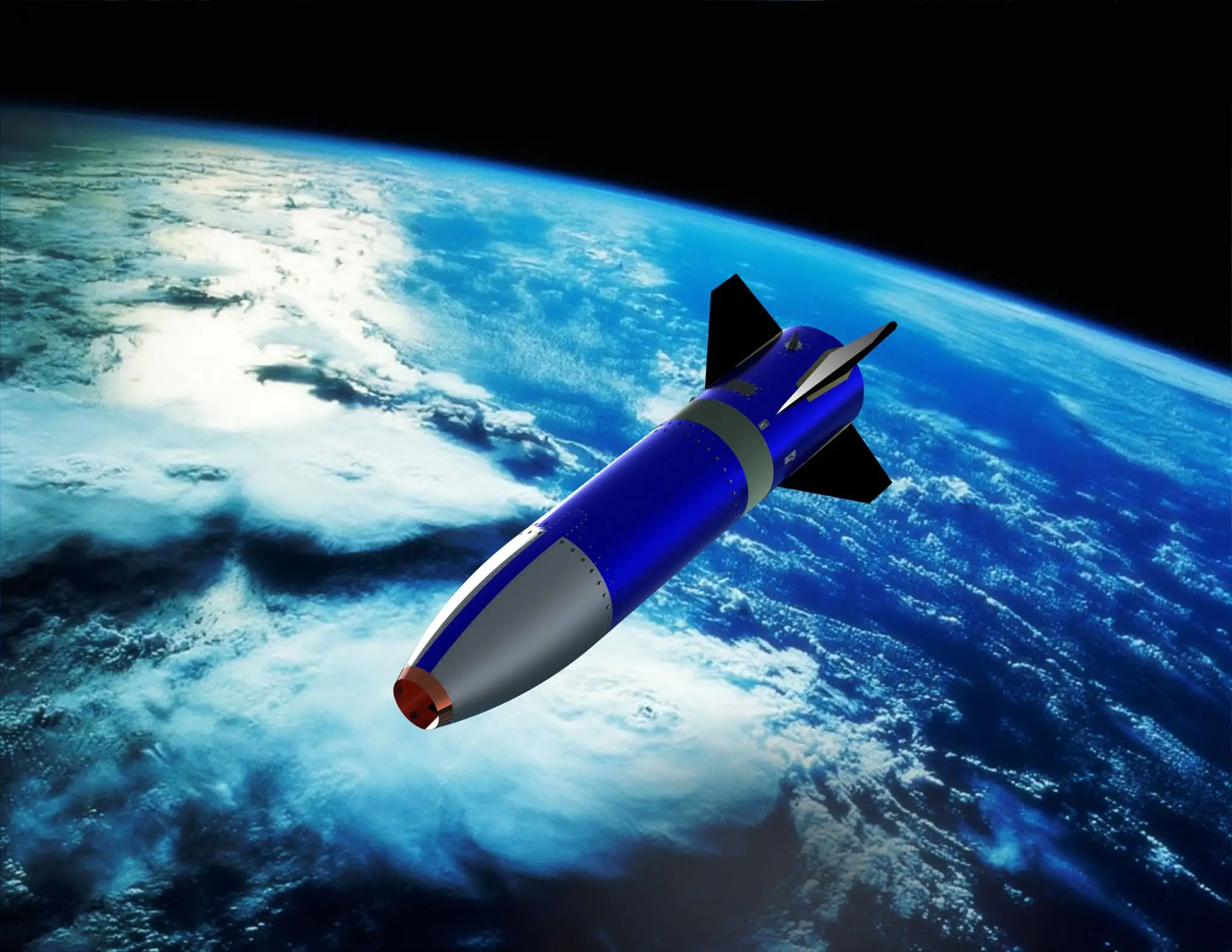Scramspace crashed into the North Sea