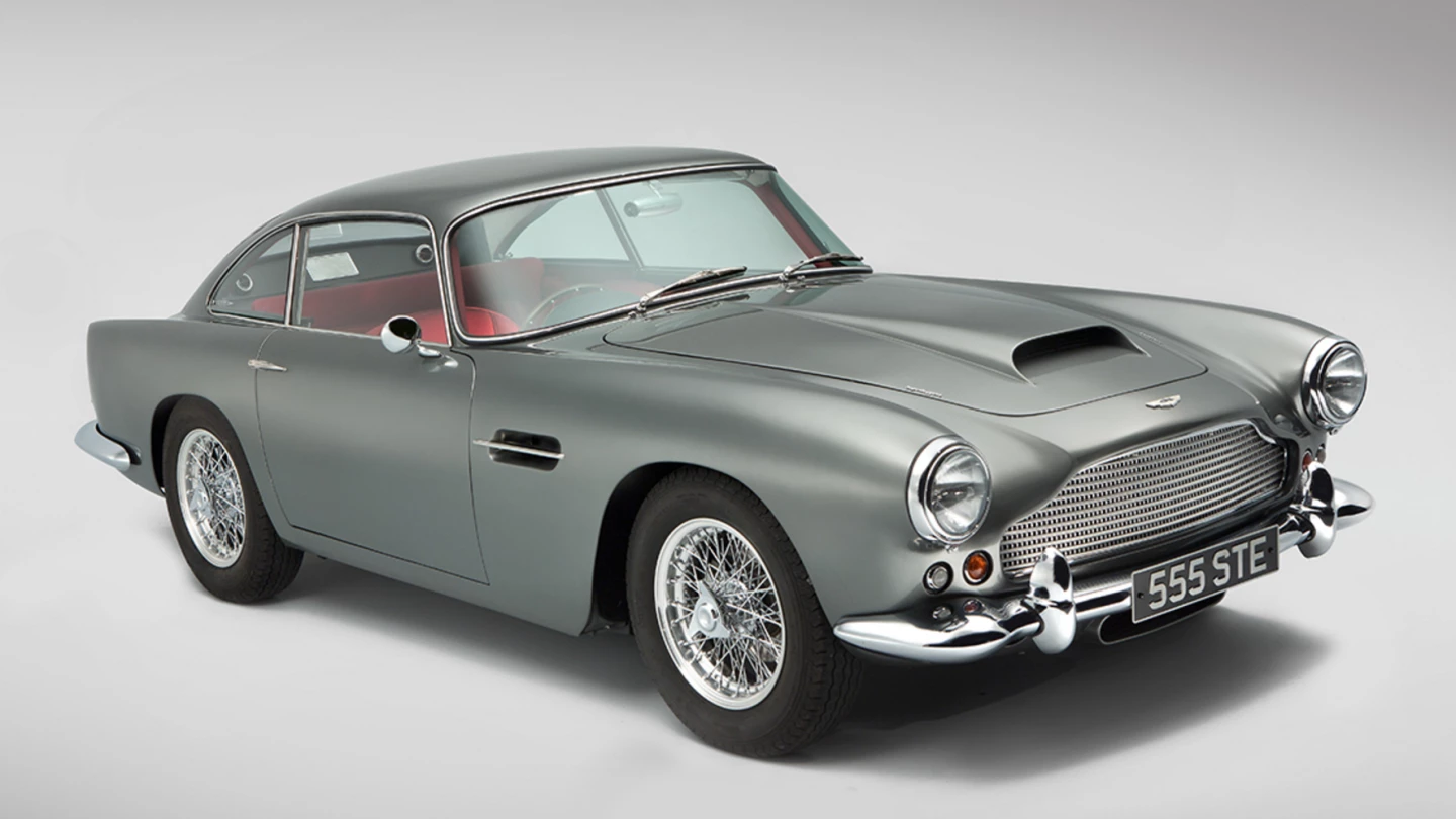 The Aston Martin DB4 was produced from 1958 until 1963, with its 3670 cc DOHC six cyinder engine producing 240 hp and propelling it to a top speed, as tested by Autocar magazine in 1961, of 141 mph (227 km/h). The next model would become even more famous as fictional secret agent James Bond began his successful run at the movie box office, driving his famous gadget-enriched and visually similar DB5. An appreciation of the vehicle can be had in this brief photographic essay of a restoration of the model.