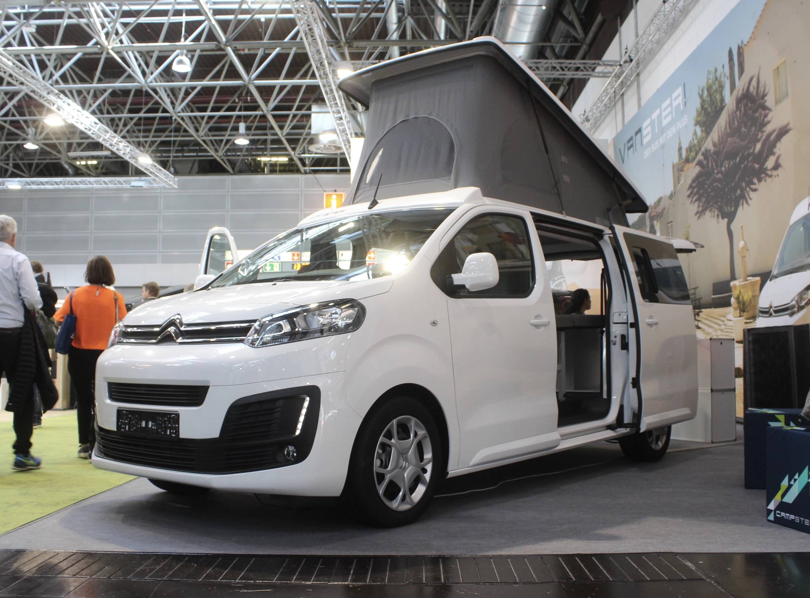 The Pössl Vanster debuts at the 2019 Caravan Salon