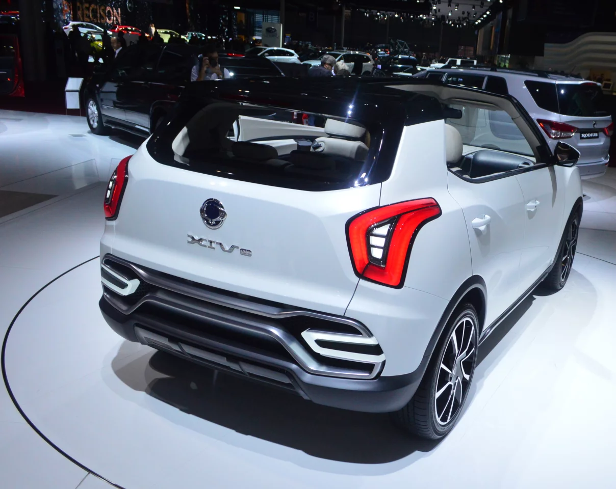 The Ssangyong XIV-Air concept is a new take on the open-top crossover (Photo: C.C. Weiss/Gizmag)