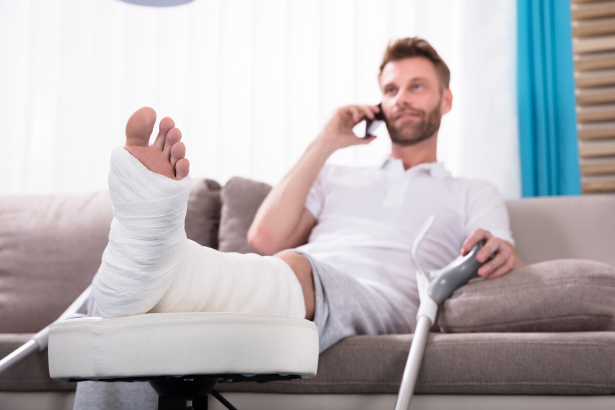 The polymer would be implanted to bridge across a bone fracture site, and would not need to be subsequently removed