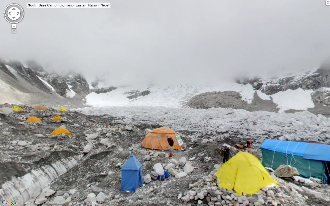 The base came at Everest