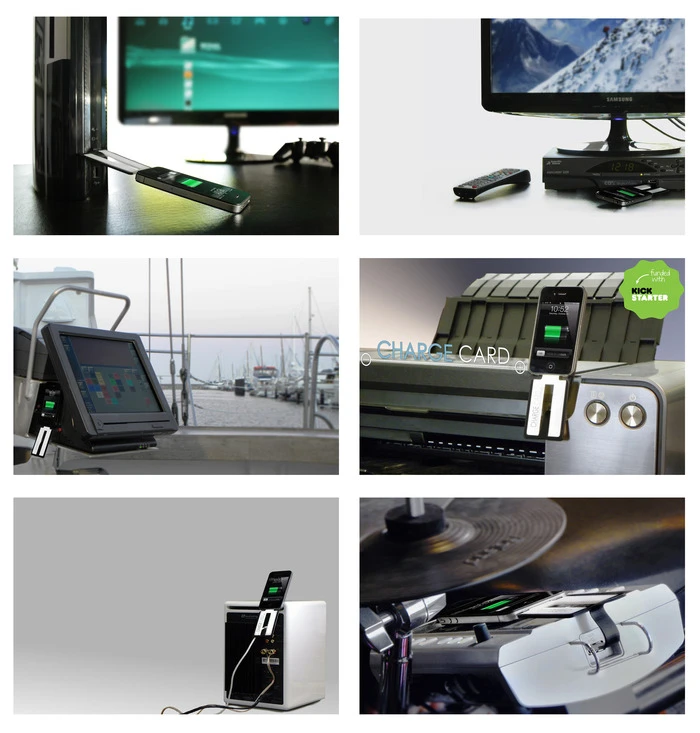 The ChargeCard can be used in all kinds of situations
