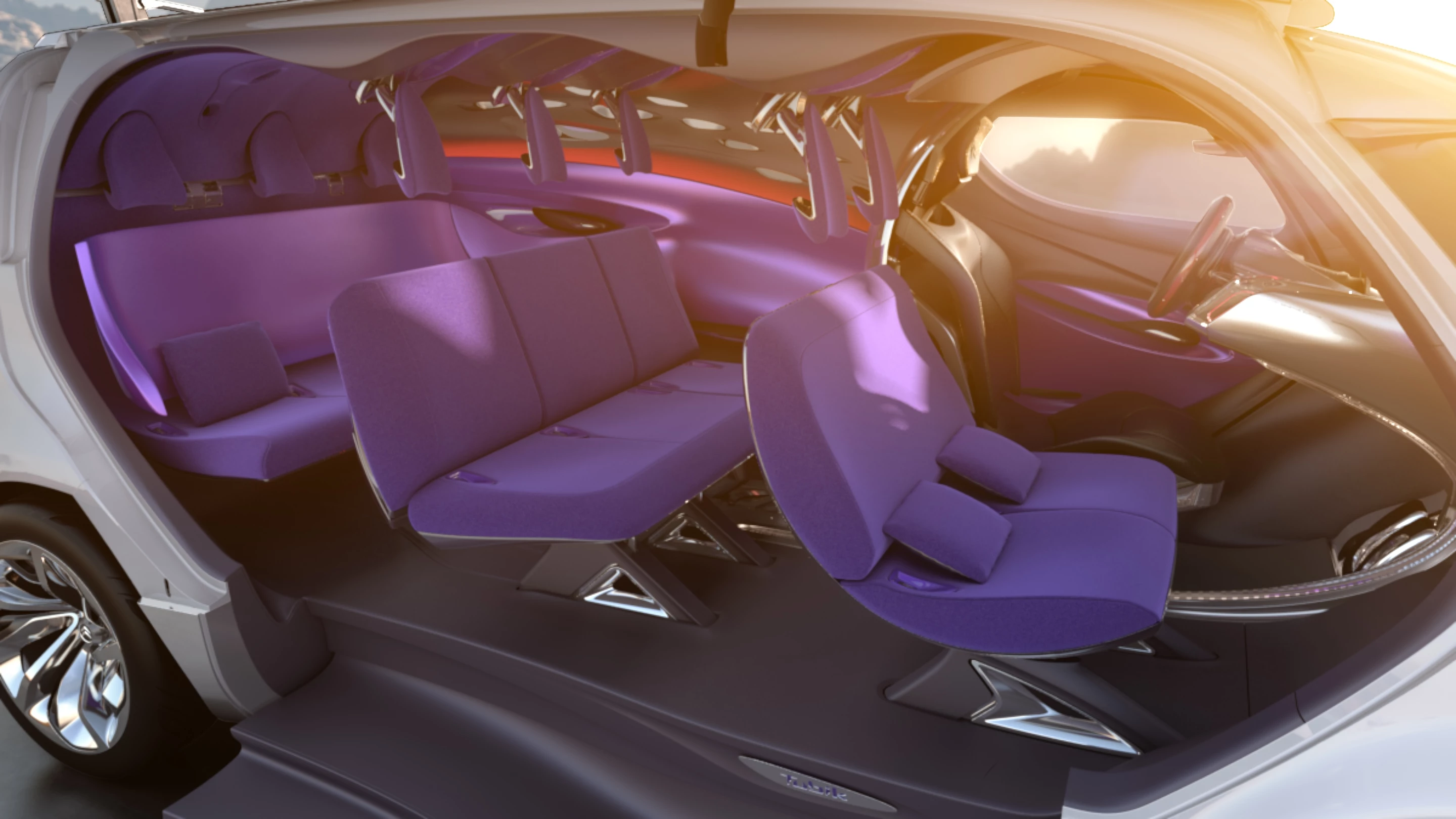 Citroen's Tubik - interior