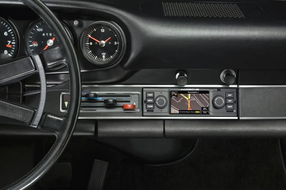 Porsche is offering navigation for its classic cars, with a system designed to maintain the classic aesthetic of its old dashboards