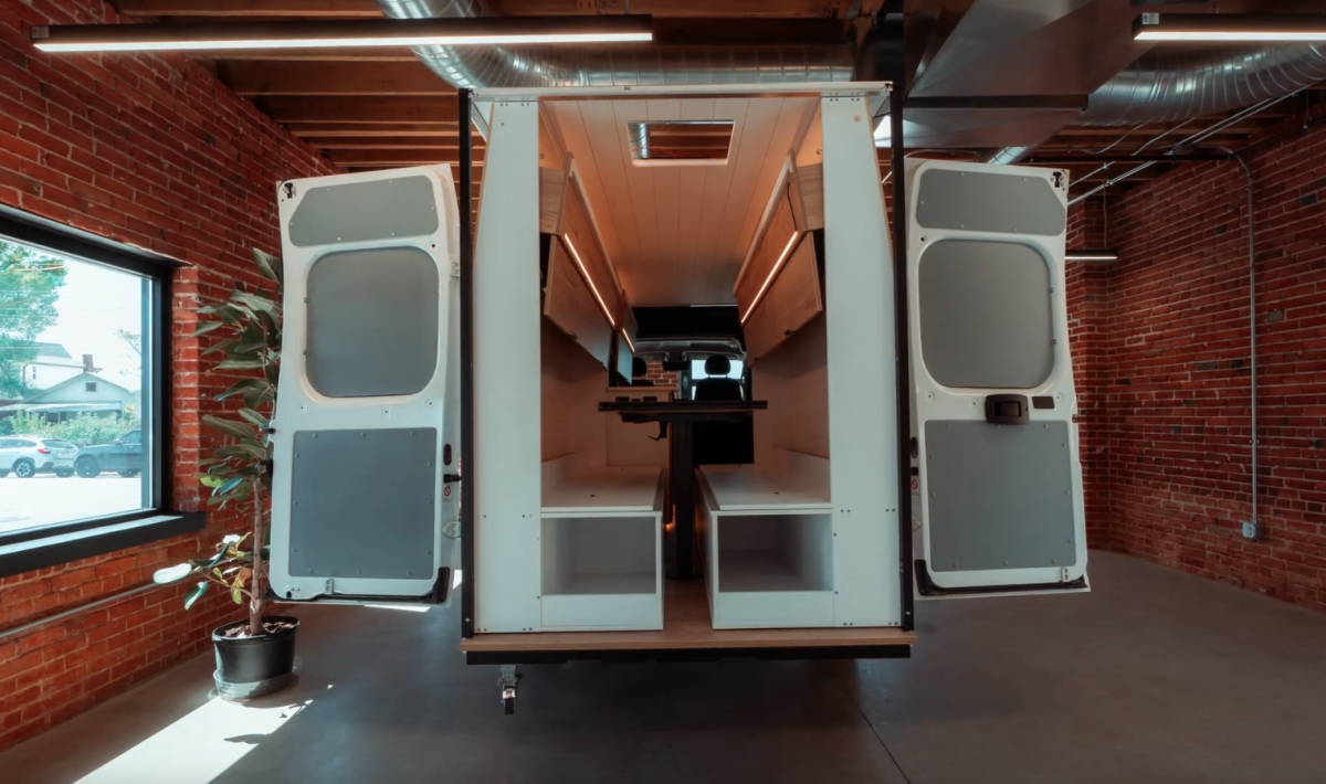 Affordable camper-in-a-van pod camping lands in USA