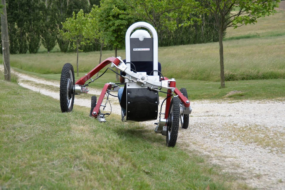 Swincar's wild suspension system looks absolutely bizarre over variable terrain