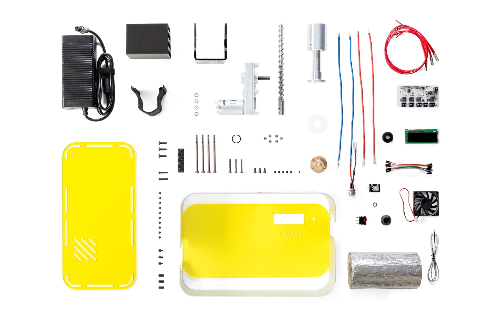The Felfil Evo extruder is completely open source