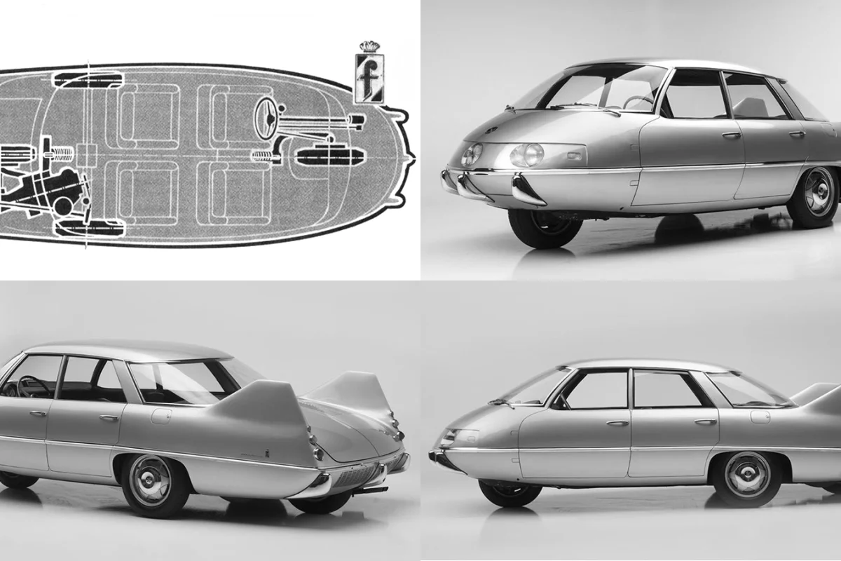 Batista Pininfarina's personal championing of this radical project to build a more efficient vehicle shows just how far ahead of the game the Italian design house was in terms of aerodynamics. Pininfarina personally drove the X to various manufacturers in an attempt to persuade them to mass-produce the car, so the buyer can be assured that the car has been driven by one of automotive history's greatest names.