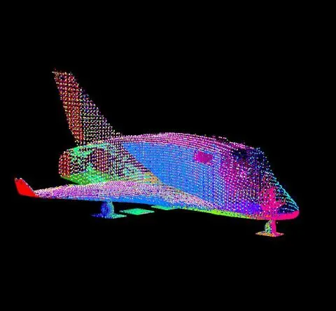 3D scan of the Hermes spacecraft
