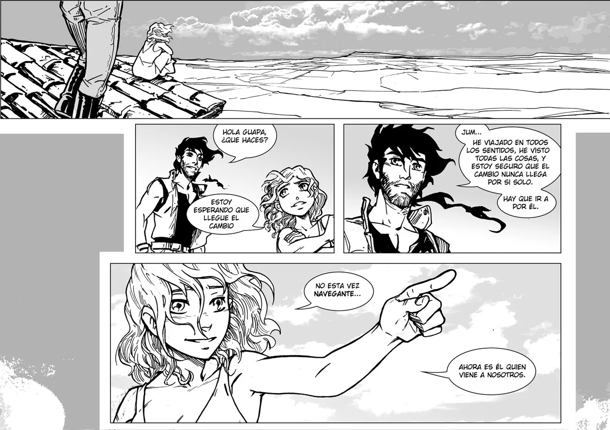 Domínguez cites manga as being among his influences (Image CC BY-SA Manuel Dominguez)