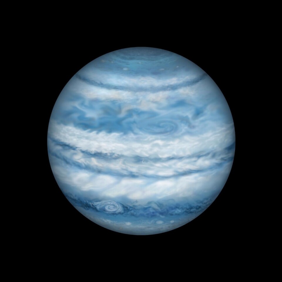 An artist's impression of Kepler-1647 b