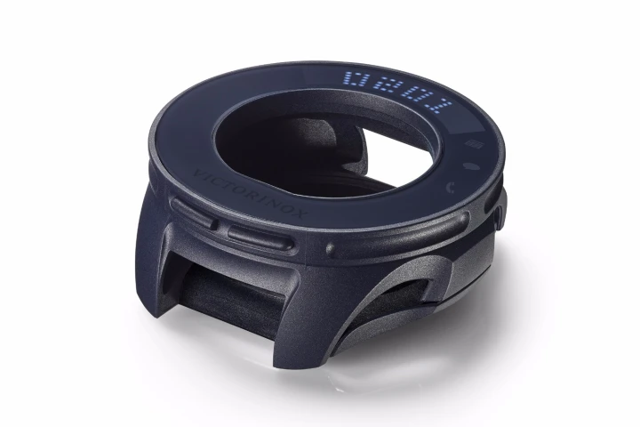 The Cybertool secures to the Inox watch case