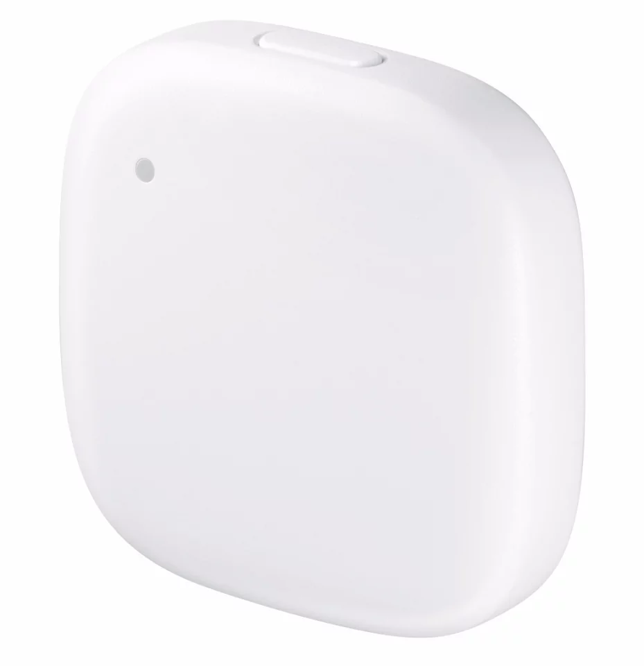 The Samsung Connect Tag can ping its location to an app on demand or periodically, and integrate with other Internet of Things devices