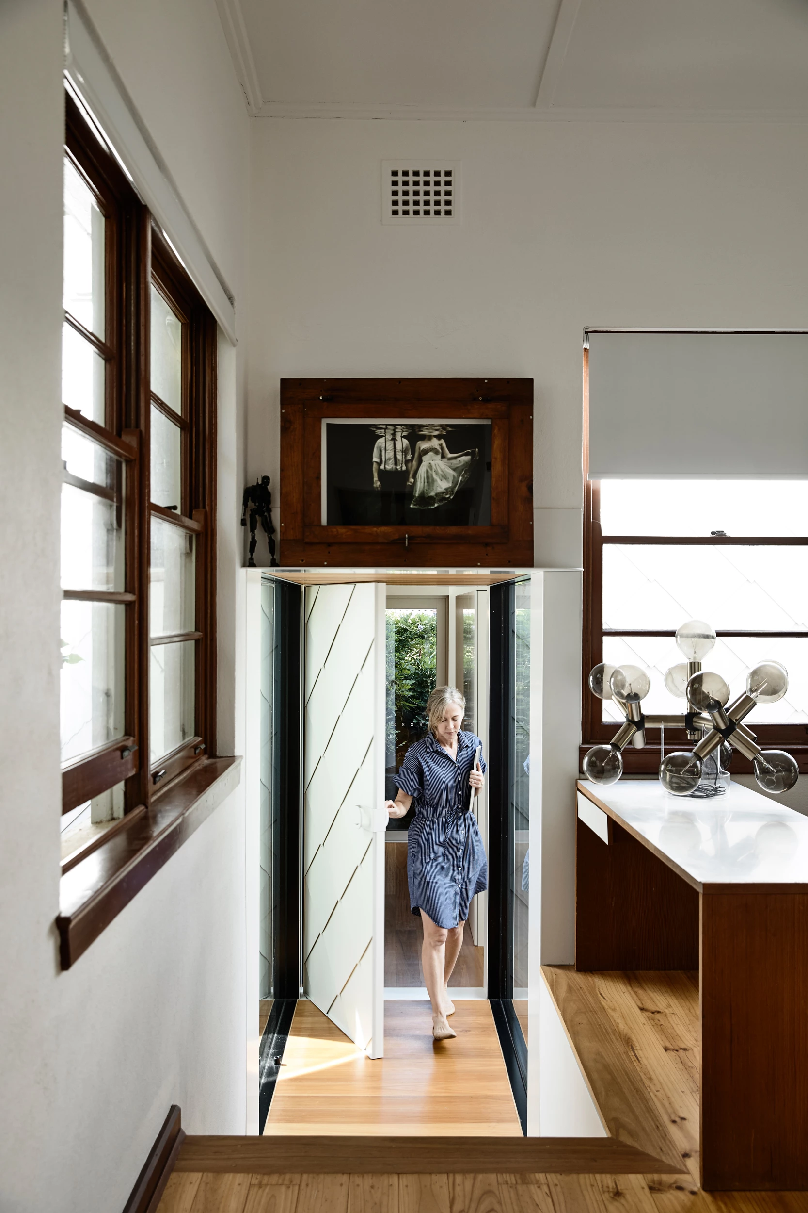 Glazed corridors connect Empire Canberra's new extensions with the original house