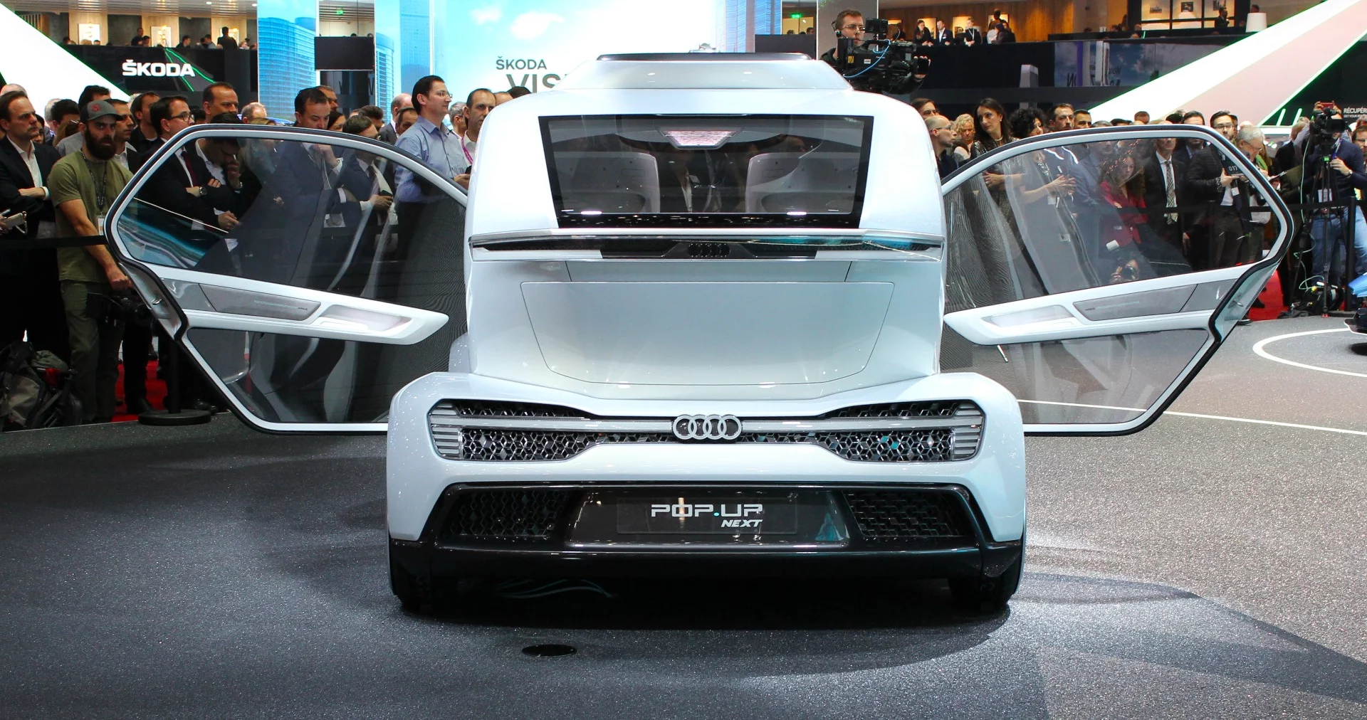 Pop.Up Next concept at the 2018 Geneva Motor Show