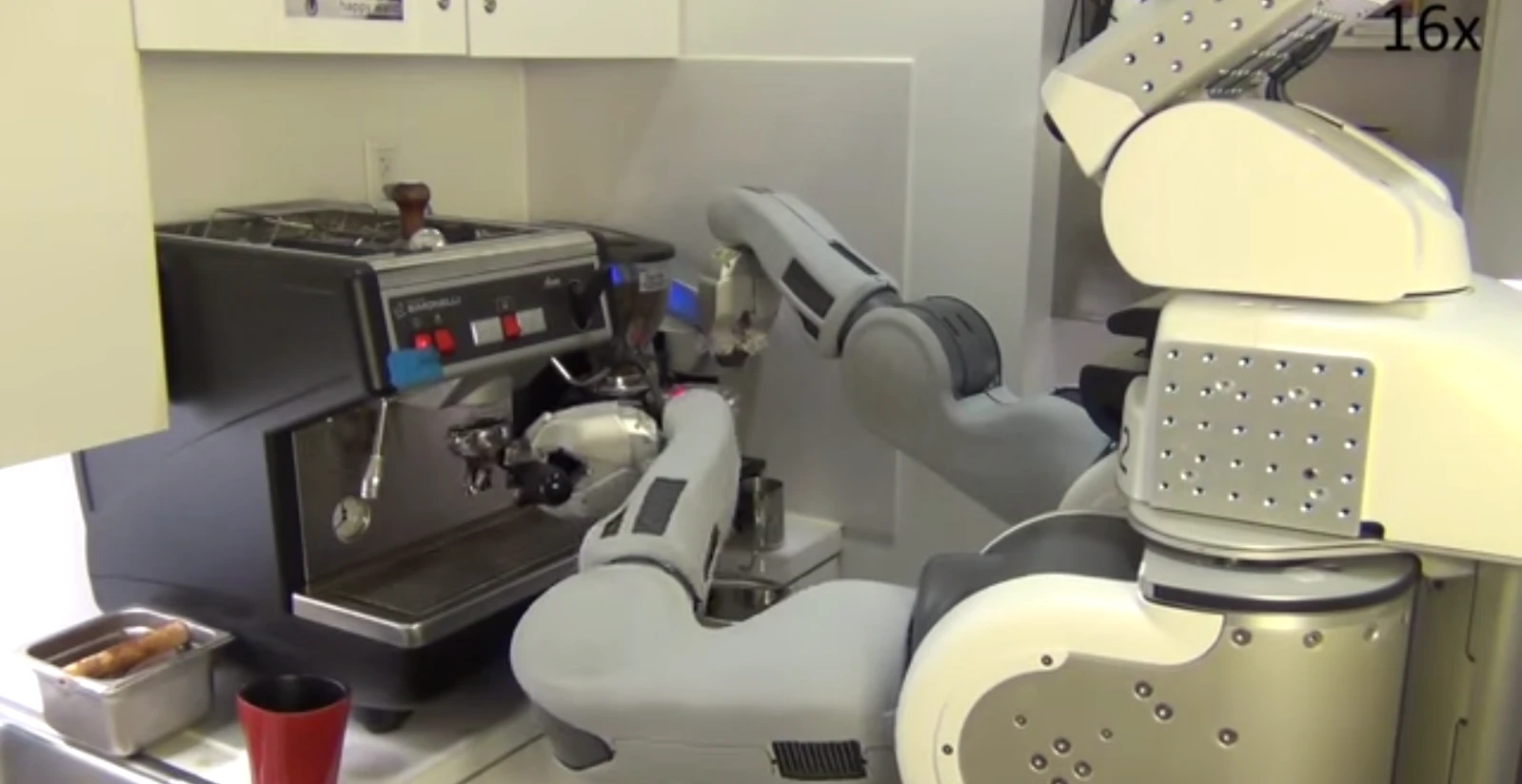 The Cornell robot barista can learn how to use coffee machines it's never used before