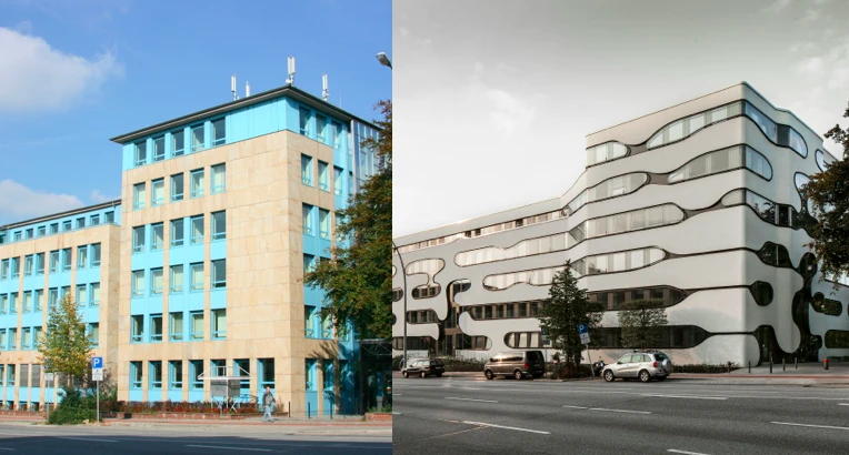 Schlump ONE: before and after ("after" photo: Jan Bitter)