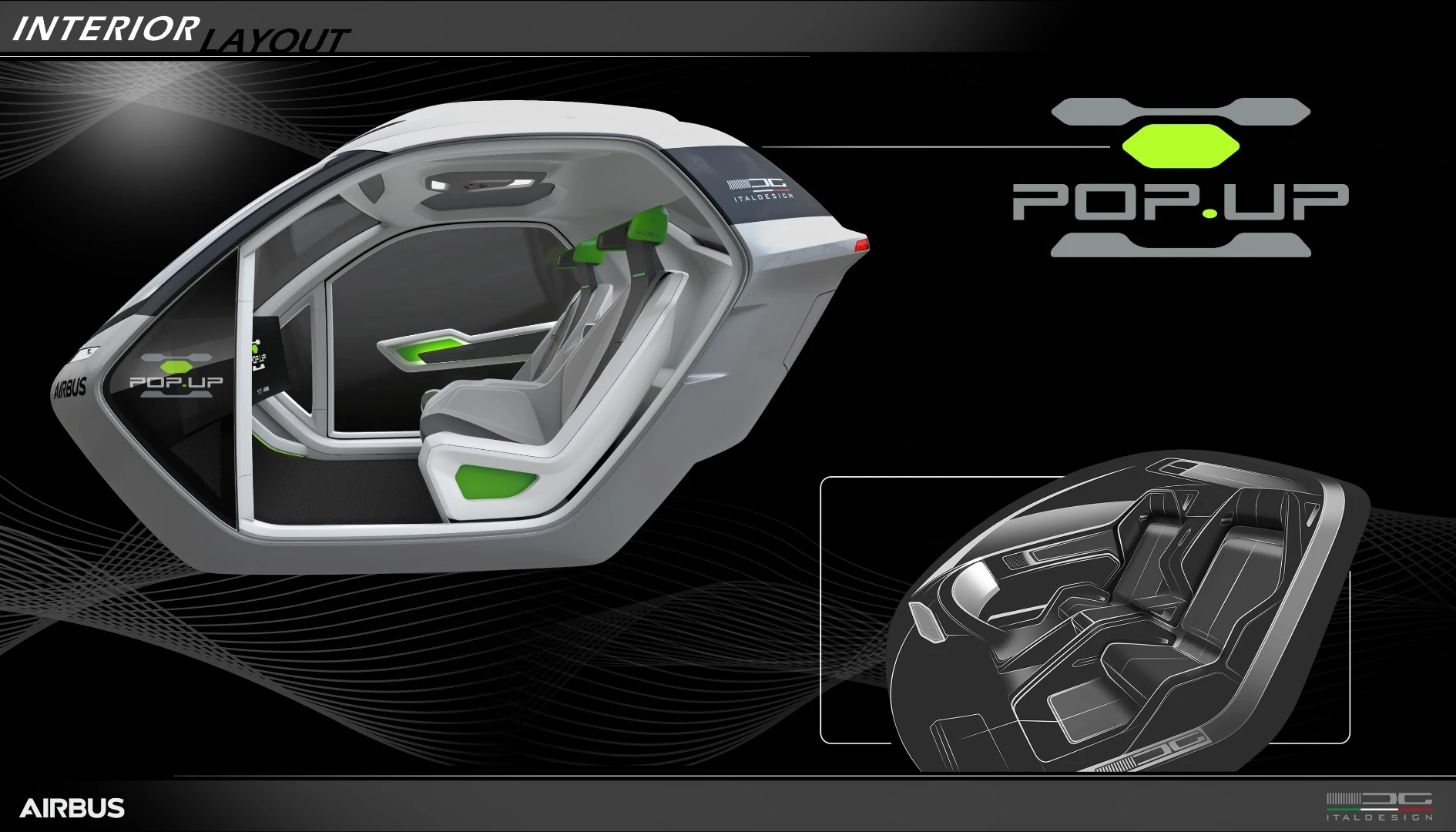 Airbus has combined its aerial prowess with the ground-vehicle know-how of Italdesign and Audi to produce an audacious mobility concept called Pop.Up Next