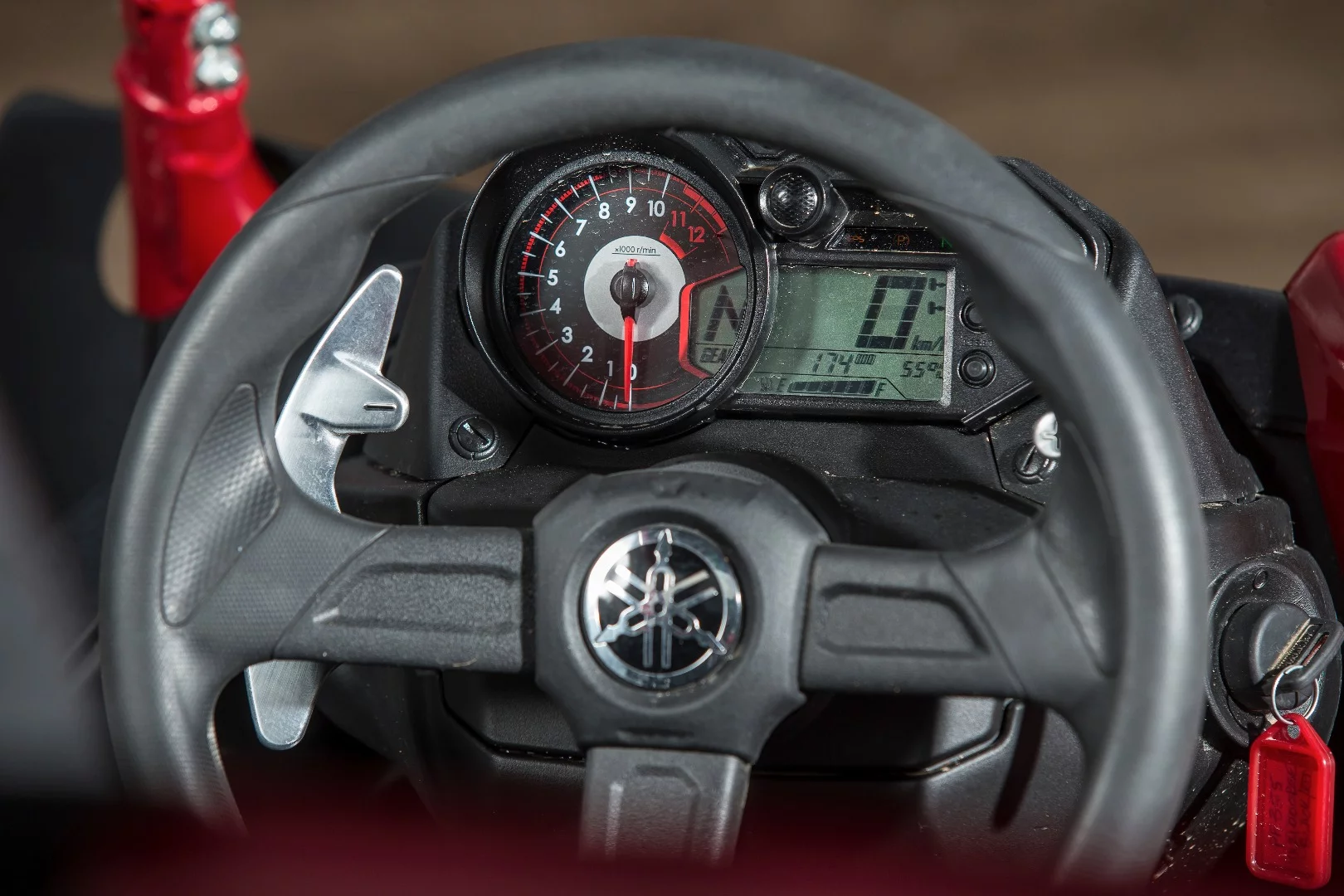 Yamaha YXZ1000R SS SE: simple dash readout