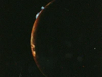 Jupiter's moon Io with active volcanoes (Image: NASA)
