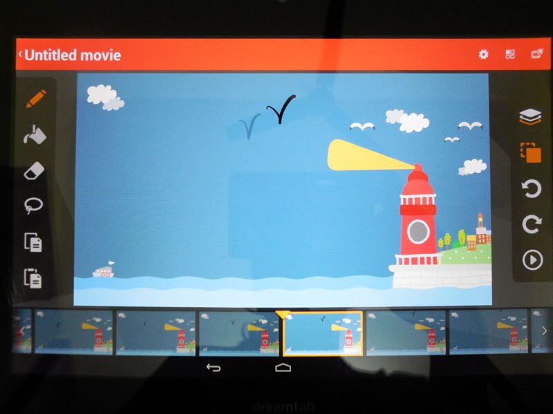 It's possible to view animations frame by frame within the Animator (Photo: Lakshmi Sandhana/Gizmag)