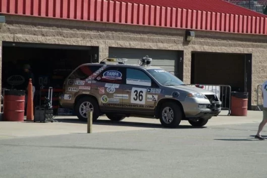 The Palos Verdes High School Acura-based Doom Buggy didn't qualify.